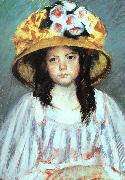Fillette au Grand Chapeau, Mary Cassatt